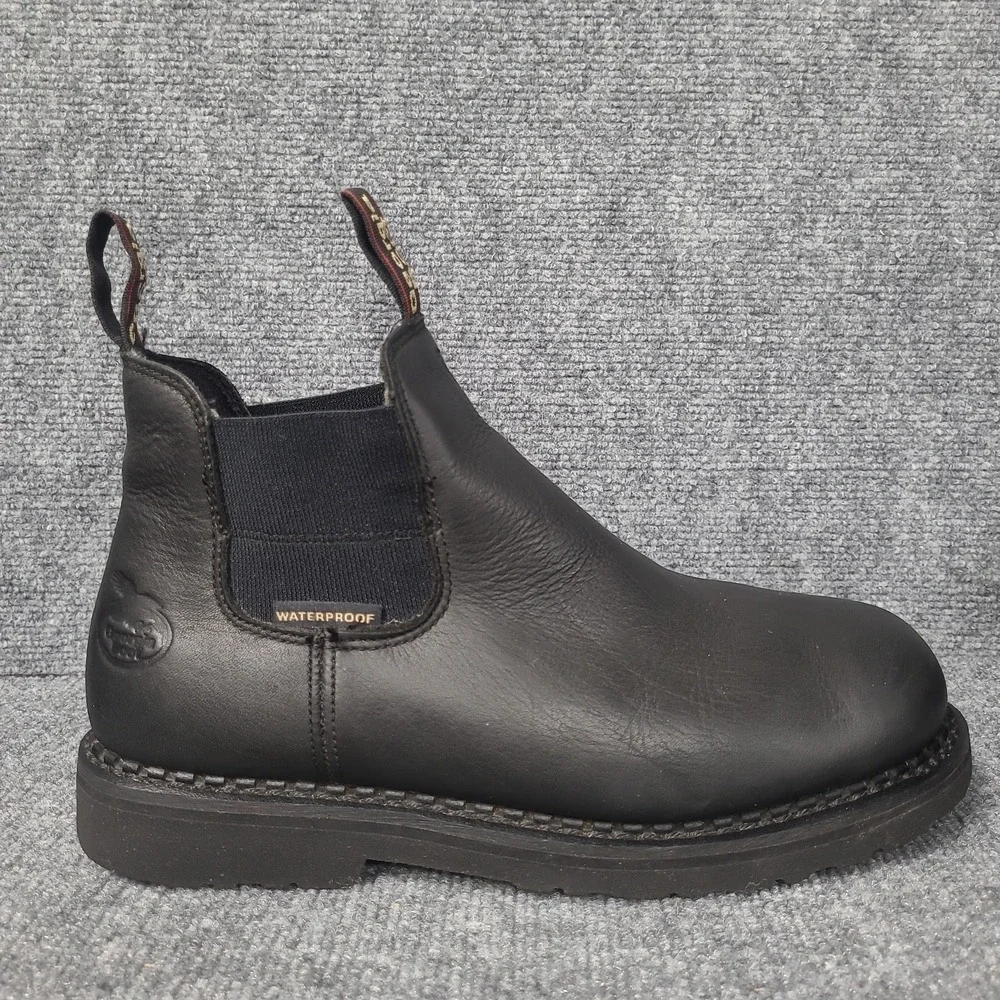 Georgia Giant Revamp Waterproof Work Chelsea Work Boot GB00376 Men's 9.5 W